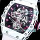 Swiss Clone Richard Mille RM38-02 Bubba Watson Tourbillon Watches White Quartz Fiber TPT  (7)_th.jpg